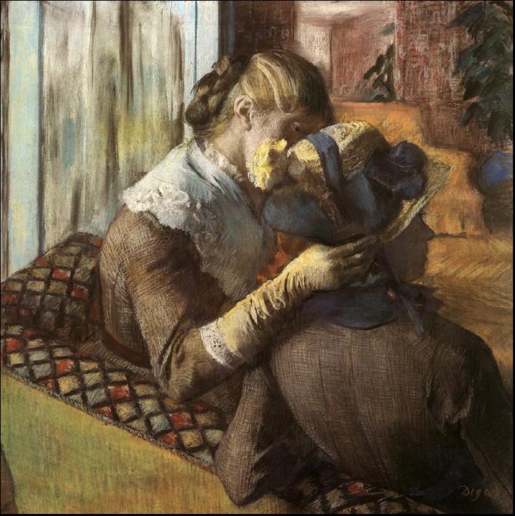 Edgar Degas Absinthe Drinker oil painting image